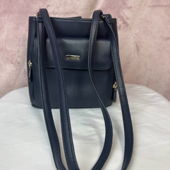 Liz Claiborne Handbags - Womens Small Navy Blue Liz Claiborne Purse